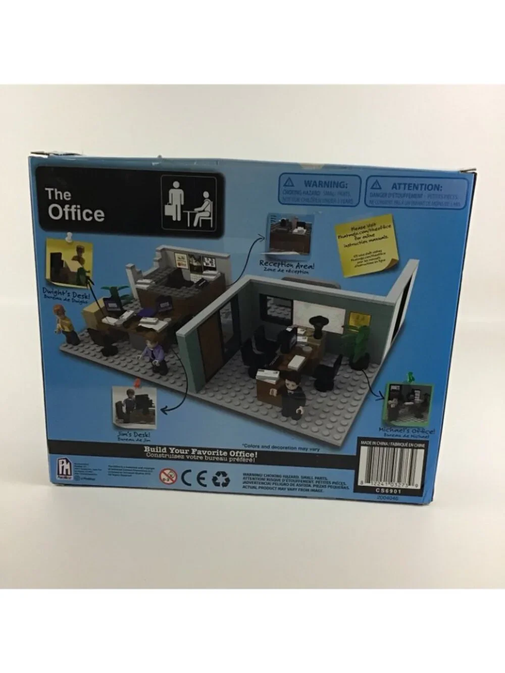 NBC The Office Dunder Mifflin Scranton Branch Construction Set Minifigures 99%